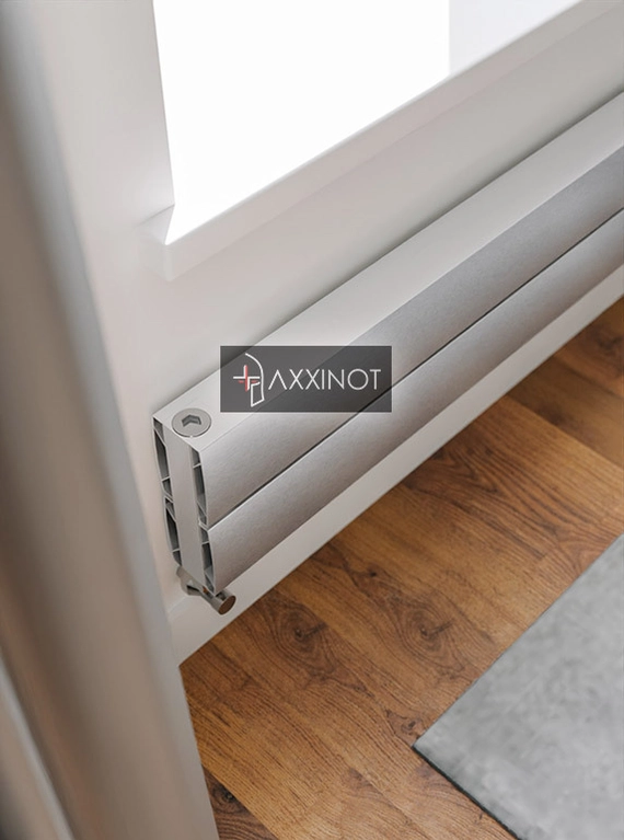 Axxinot Barkas Z 2400 - горизонтальный алюминиевый радиатор шириной 2430 мм