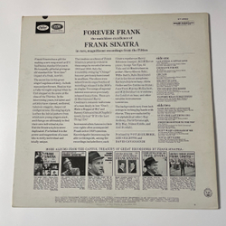 Винтажная виниловая пластинка LP Frank Sinatra Forever Frank (США 1966)
