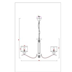 Подвесная люстра Arte Lamp