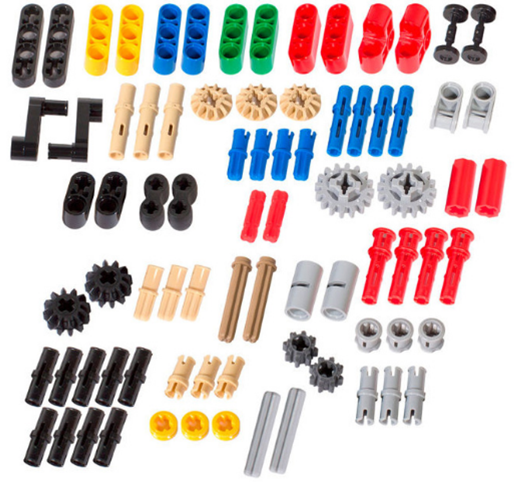 LEGO Education Mindstorms: Набор с запасными частями LME 1 2000700 — Replacement Pack 1 — Лего Образование