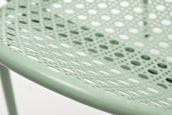 "Гермес" стул стальной, цвет мятный