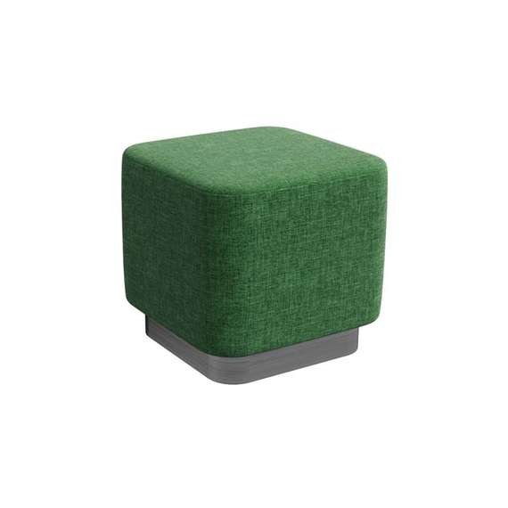 Vermont Пуфик PV-2 Velvet Lux 77/Серебро 450*450*425