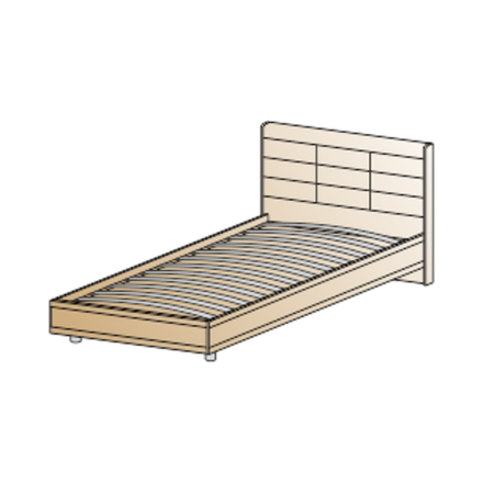 Кровать КР-2855 (0,9х1,9)