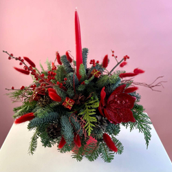 НОВОГОДНЯЯ КОМПОЗИЦИЯ №1