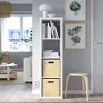 Стеллаж ФОРА 4Л, 41*38*146 см, белый