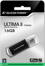 USB Flash-накопитель Silicon-Power Ultima II I-Series 16Gb Black (SP016GBUF2M01V1K)