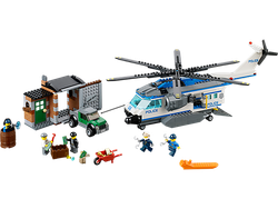 LEGO City: Вертолётный патруль 60046 — Helicopter Surveillance — Лего Сити Город