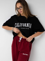 Футболка оверсайз с принтом California