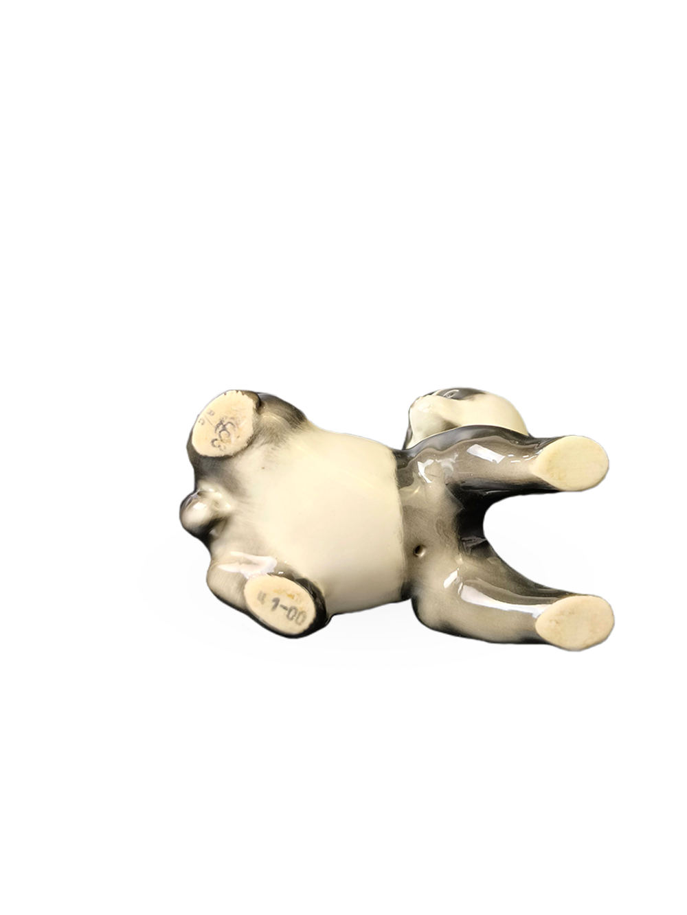 Фарфоровая статуэтка "Панда" ЛФЗ, СССР 1970 - 1986 гг.