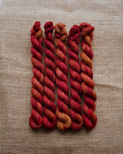 Носочная пряжа с пухом яка "Тибетский монастырь" (мини)