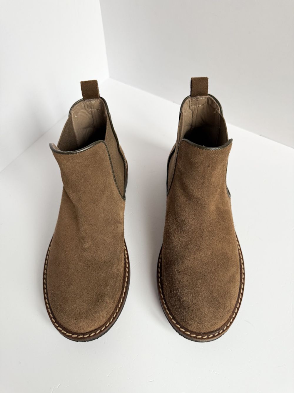 Замшевые ботинки Bonpoint, 32