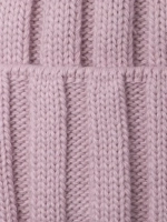 Шапка детская зимняя вязаная с помпоном