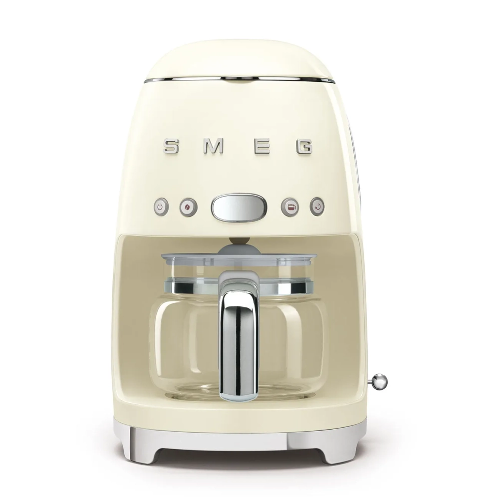 Кофеварка капельная Smeg DCF02CREU кремовая