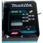 Makita GA004GM201 шлифмашина угловая ( 2 x 4 Ач, З/У)