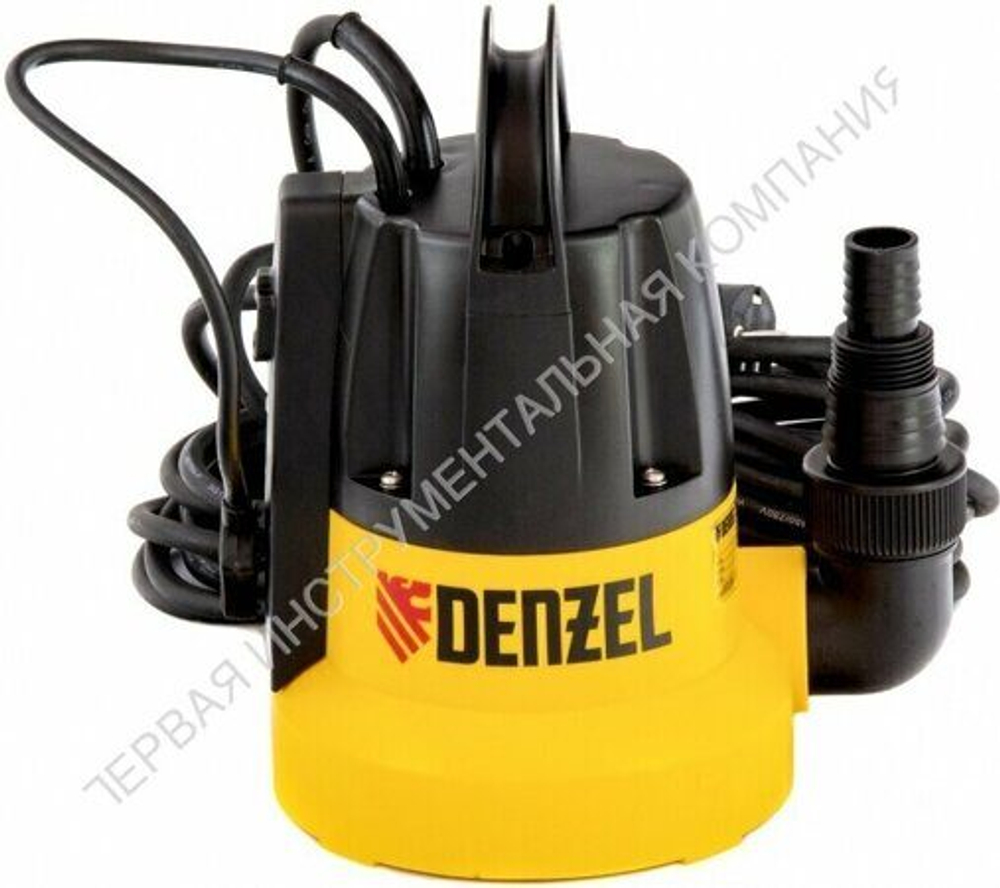 Погружной дренажный насос DENZEL DP500E для чистой воды