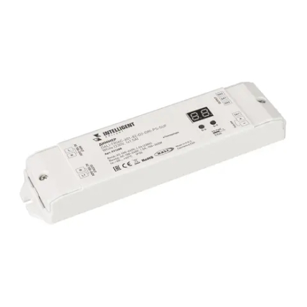 INTELLIGENT ARLIGHT Диммер DALI-TRIAC-601-82-D2-DRI-PS-SUF White (230V, 1x1.5A) (IARL, IP20 Пластик, 5 лет) 031688