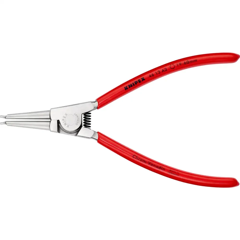 Щипцы для стопорных колец хромированные 180 мм Knipex 46 13 A2
