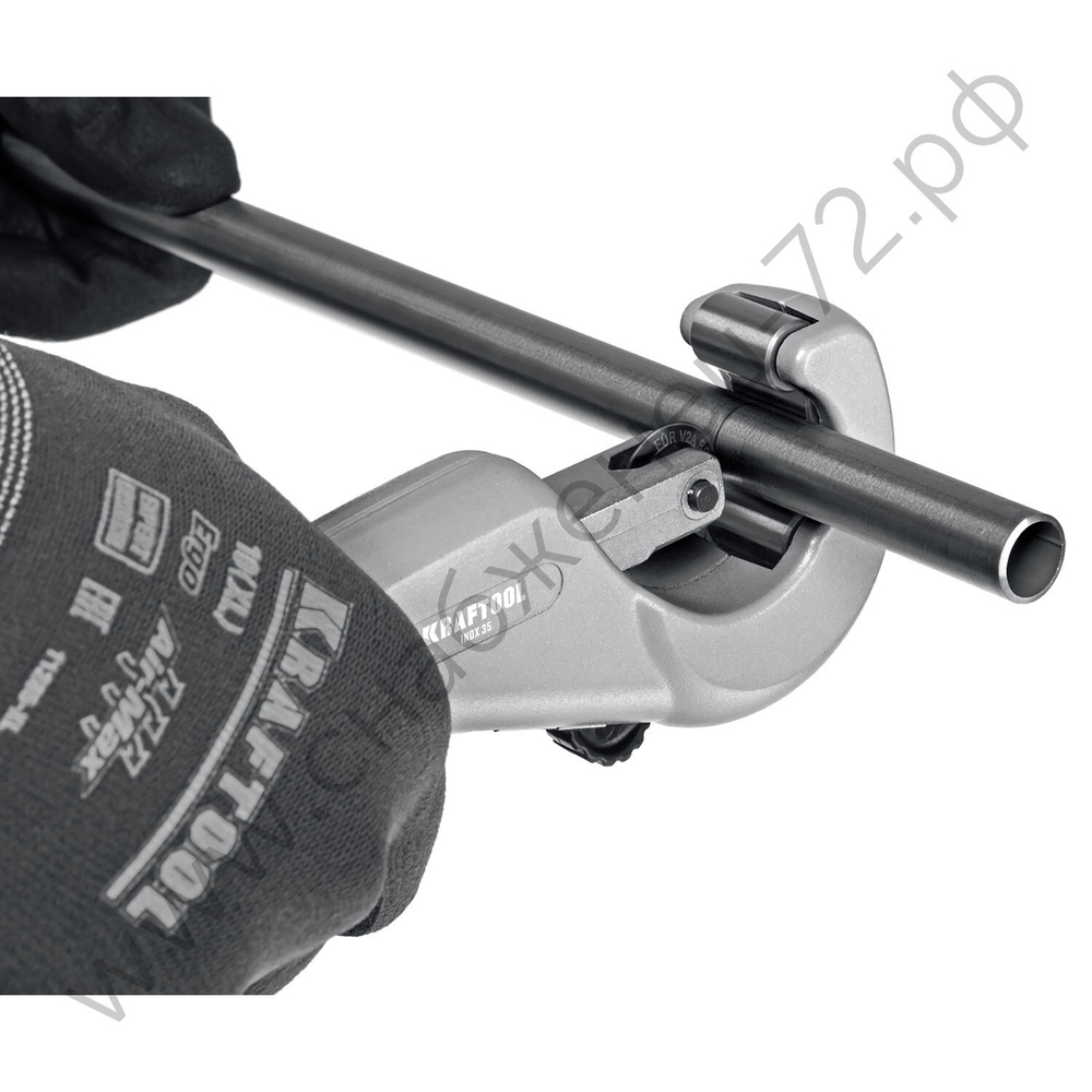 KRAFTOOL INOX-35 (3-35 мм), на подшипниках, Труборез для нержавеющей стали (23935)