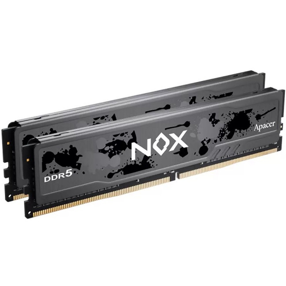 Модуль памяти DIMM DDR5 32Gb, 5600Mhz, 2x16Gb, Apacer Nox (AH5U32G56C522MBAA-2)