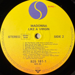 Madonna ‎– Like A Virgin (Германия 1985г.) Т