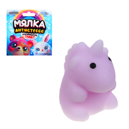 ИГРОЛЕНД Мялка антистресс, TPR, 9х9 см, микс