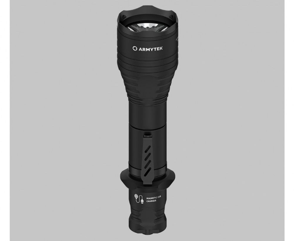 Фонарь подствольный Armytek Viking Pro Magnet USB XHP50.2, 2200 lm, белый, до 288м, 1x18650, IP68, 126г