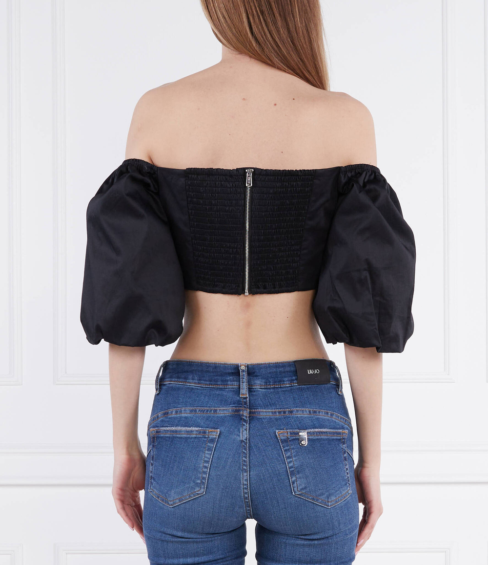 Блузка GUESS - черный(W3GH72 WE2Q0)