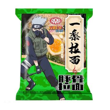 Лапша быстрого приготовления Naruto со вкусом свинины 135гр. (Китай)