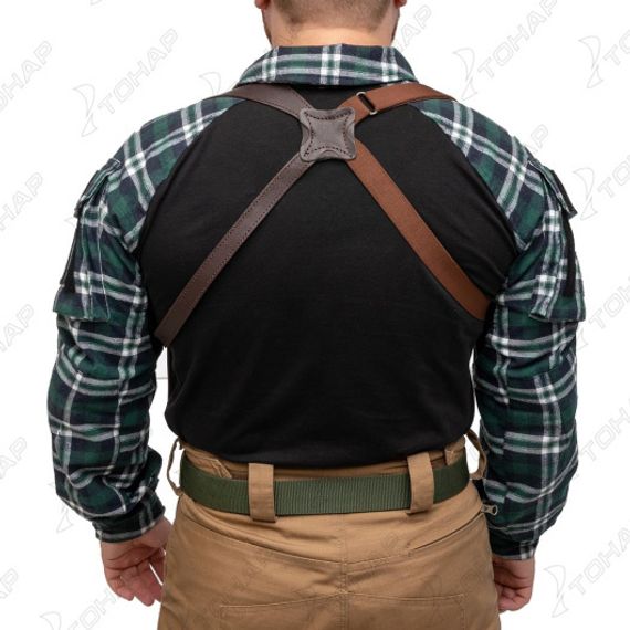 Кобура оперативная к ПМ вертикальная на резинке (HS-ОК-01) Helios