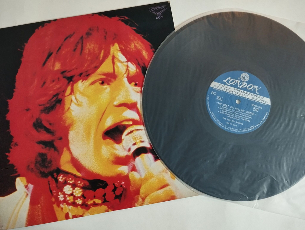 Винтажная виниловая пластинка LP The Rolling Stones The Best The Rolling Stones (Japan 1971) (No Obi)