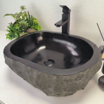 Раковина из андезита Erozy Black EA-62823 51*41*15 114