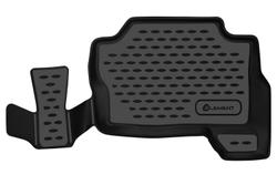Коврики в салон для MITSUBISHI Pajero Sport (III, IIIp), 2015-, 2-й ряд, 2 шт. (полиуретан) ELEMENT3D3546210R