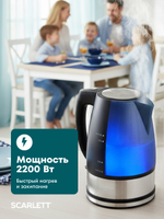 Чайник SCARLETT SC-1020 черный