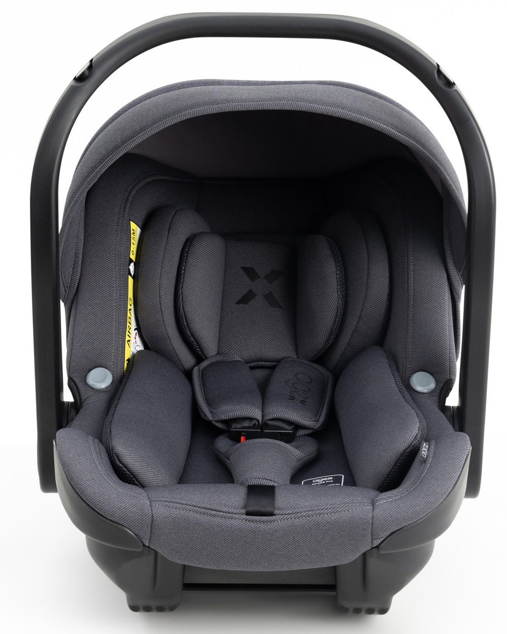 Коляска Agex Life 3 в 1 хромированная рама с автокреслом i-Team ATG080 Grey ALG590 Chrome Grey (Серый)