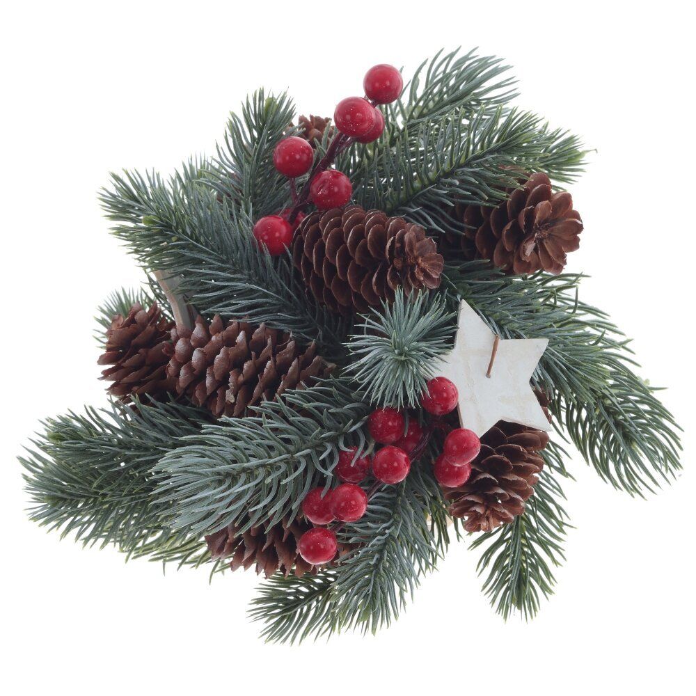 GAEM Изделие декоративное "Новогодняя композиция", L20 W20 H20 см