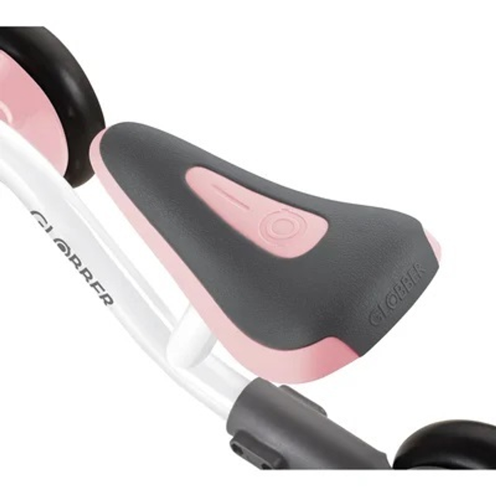 Беговел-каталка Globber Learning Bike White-Pastel Pink