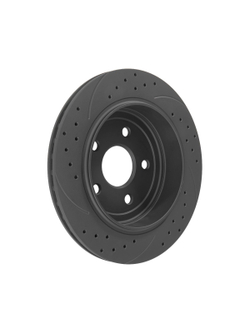 Диск тормозной задний перфорированный PRO-LINE с покрытием комплект JEEP GRAND CHEROKEE IV 2010-> /VENT D=350MM GANZ GIJ06204S