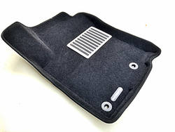 Коврики салона для TOYOTA LС Prado 150 (2014-) (с крепежом) Euromat 3D Lux черные. Арт. EM3D-005120