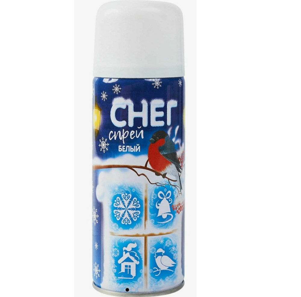 Снег искусственный, спрей для декора 250мл