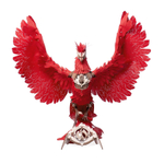 Деревянный конструктор Огненный Феникс со светящимися глазами (Lemmo)