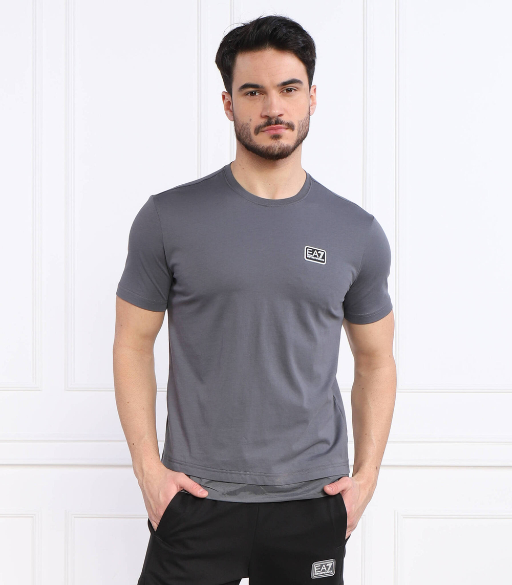 Футболка EA7 - серый(3RPT18 PJ02Z)