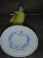 Статуэтка. Фарфор. Гольфист. Coalport. Англия