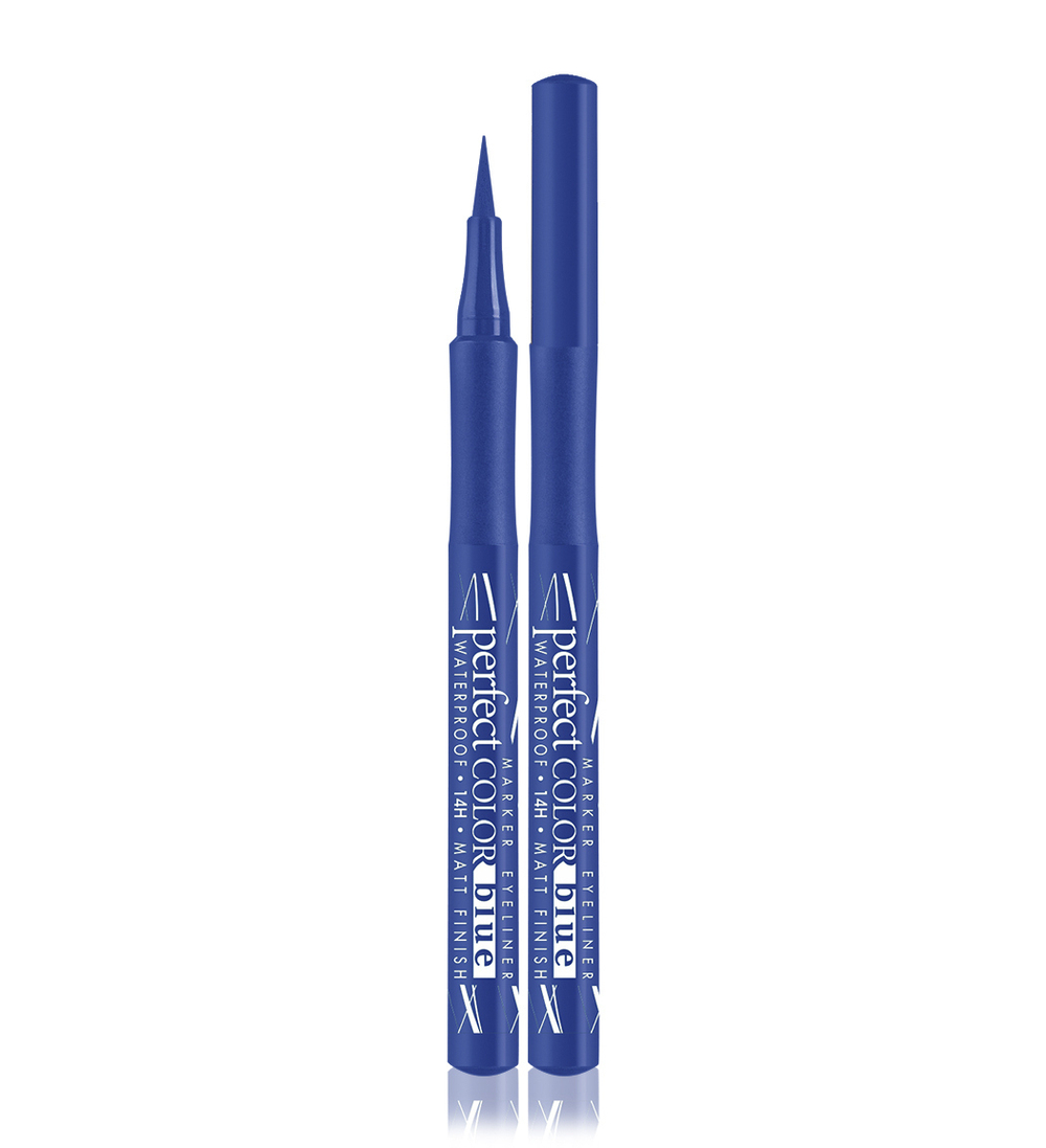 LUXVISAGE Perfect Color подводка-фломастер для глаз синяя