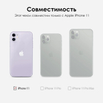 Чехол ROSCO для Apple iPhone 11 оптом (арт. IP11-TPU-TRANSPARENT)