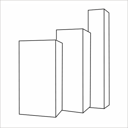 Кашпо, коллекция Concrete, форма COLONNA