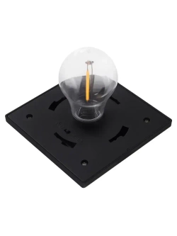 Фонарь уличный светильник на солнечной батарее садовый ЕВРОГАРАНТ 1штука 40см