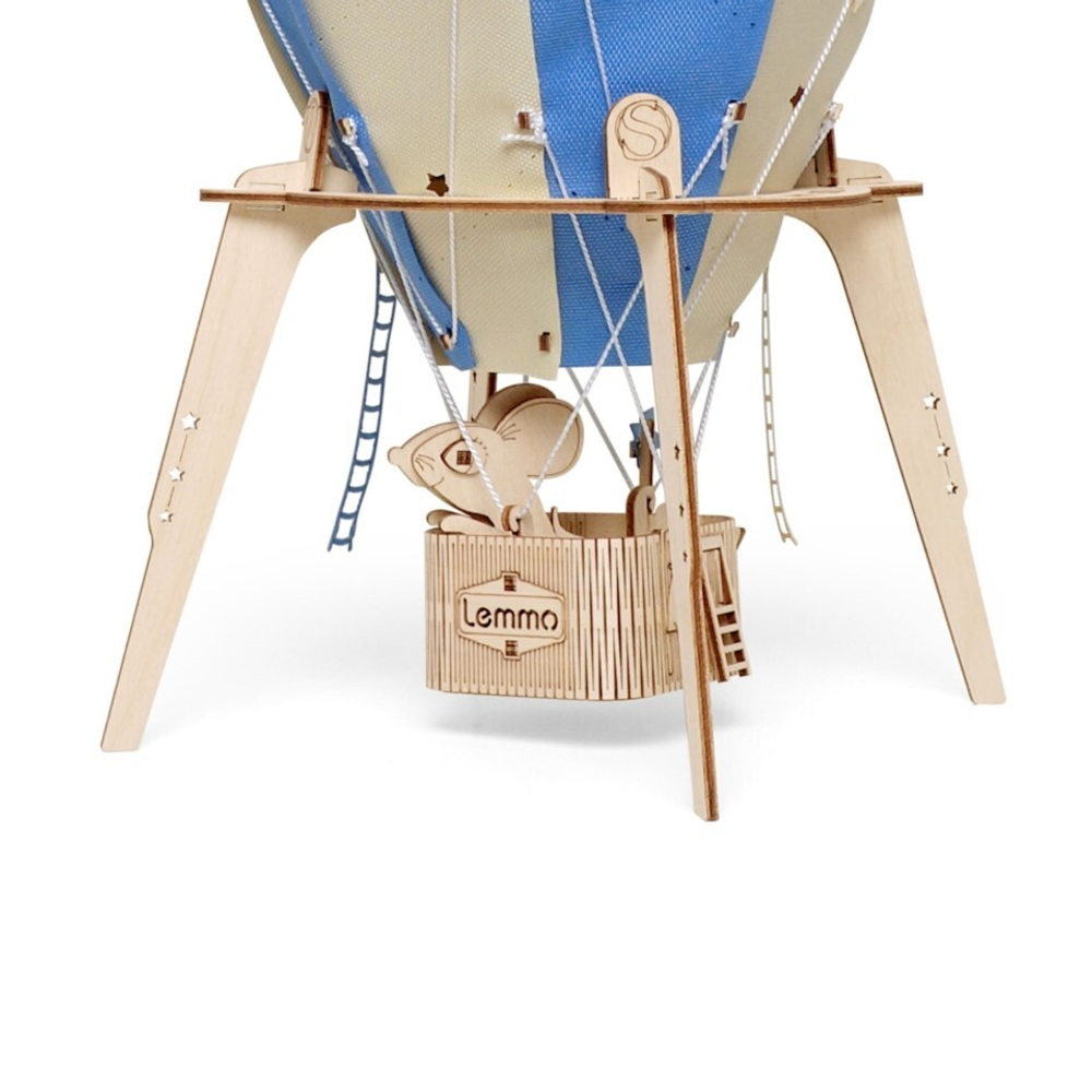 Воздушный шар «Сияние ночи» от Lemmo - Купить деревянный конструктор или 3D пазл, сборную модель для ребенка