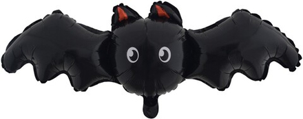 Шар (34''/86 см) Фигура, Летучая мышь, Черный, 1 шт. Г189