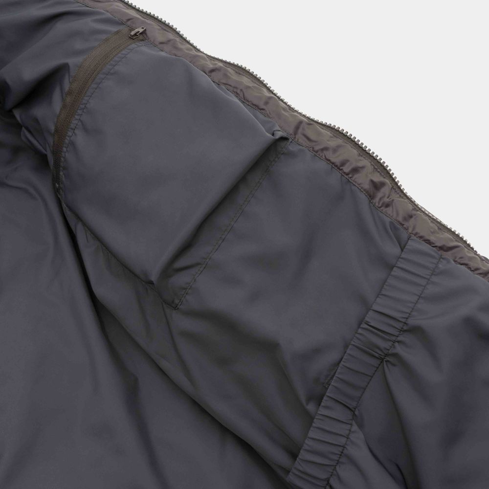 Пуховик Меч FW24 Puffer Long Pebble темно-серый