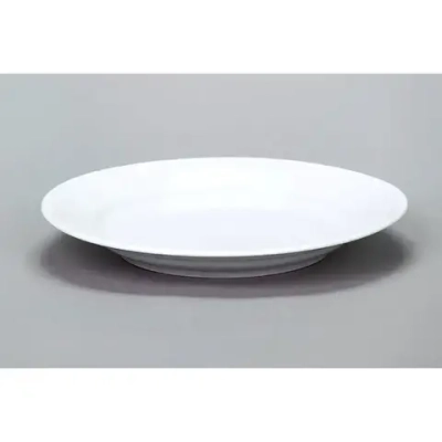 Тарелка мелкая 200 мм Гладкий край Белая